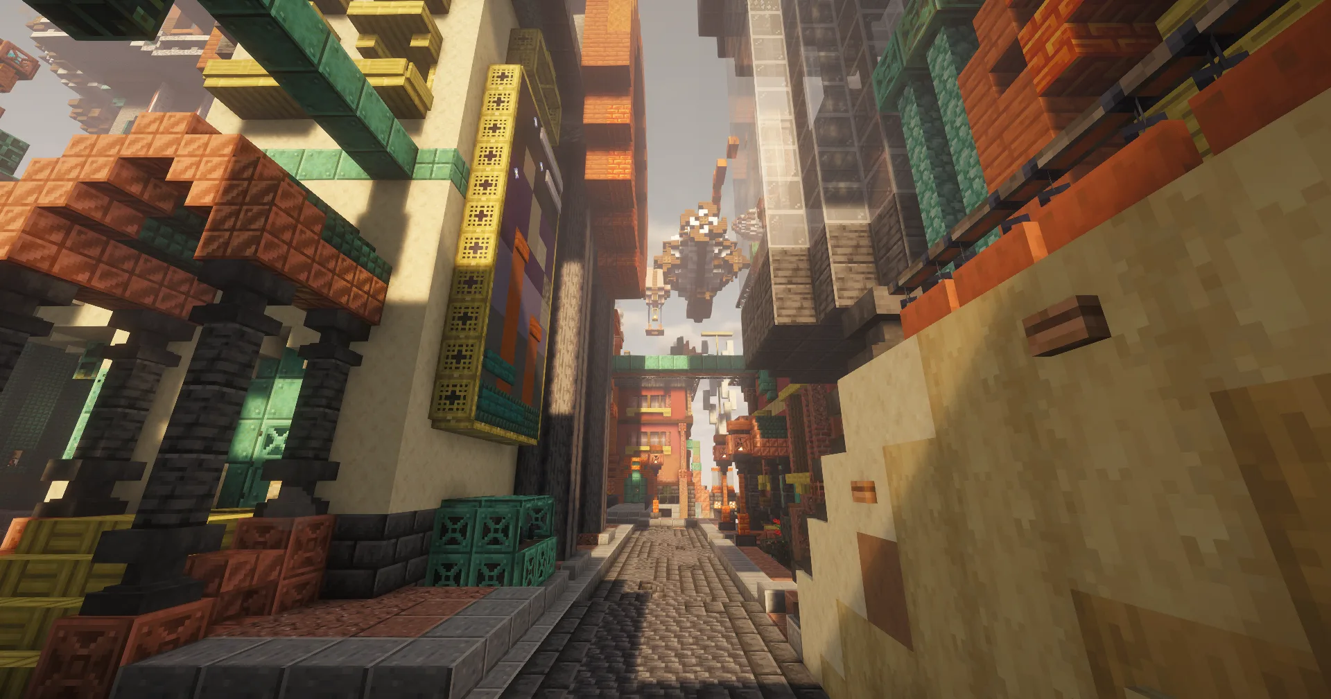 Rue de la Cité de l'Artisanat — construction minecraft