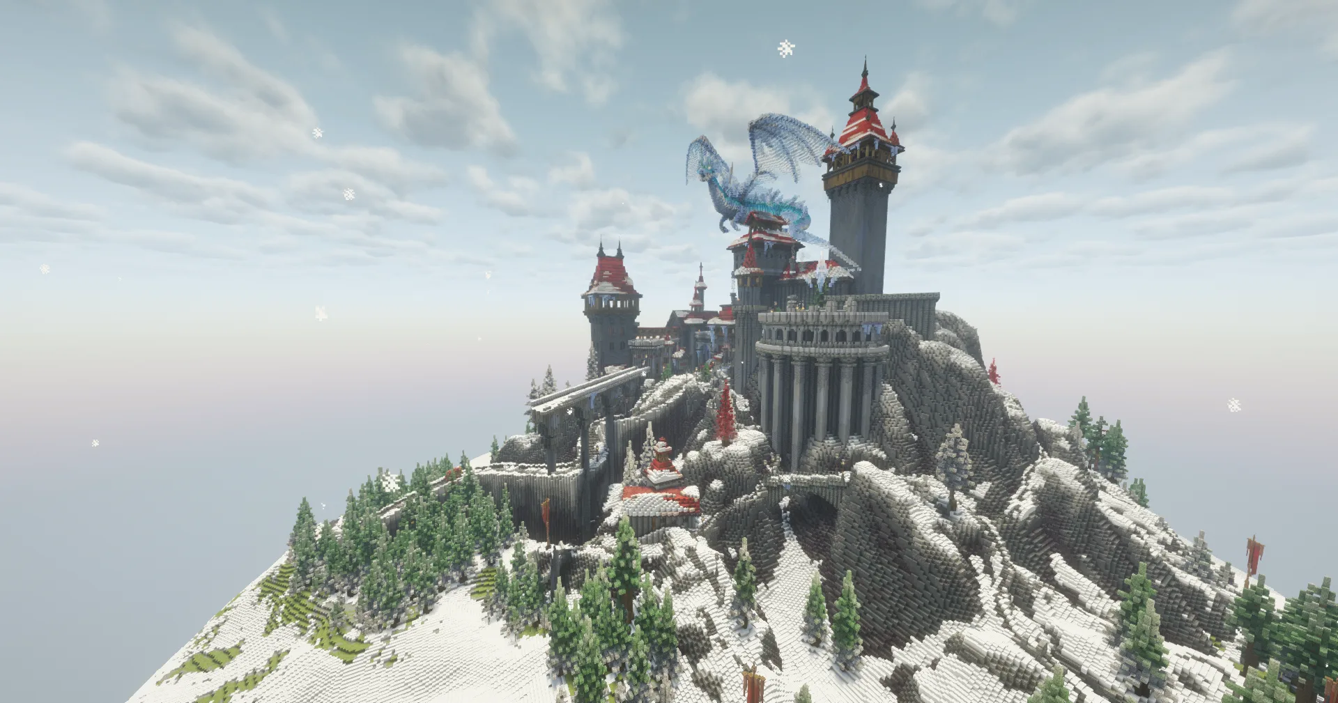 Cité des Glaces III — build minecraft SANDBOX